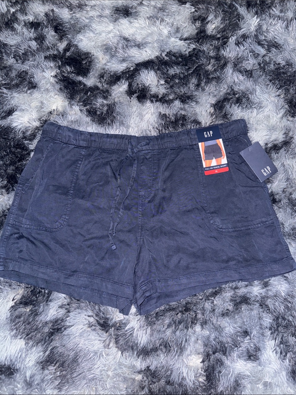 GAP Dark Navy Drawstring Pocket Shorts